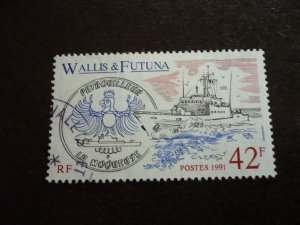 Stamps - Wallis et Futuna - Scott# 401 - Used Part Set of 1 Stamp