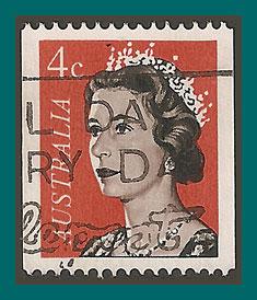 Australia 1966 Queen Elizabeth II, used  419,SG405