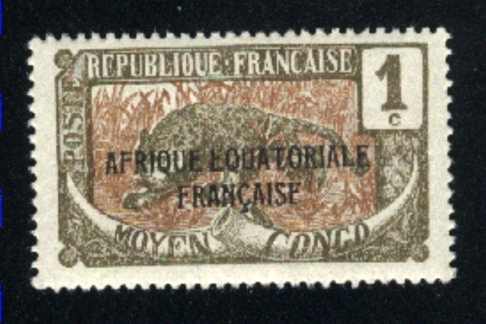 Middle Congo #23   Mint NH VF 1924-30  PD