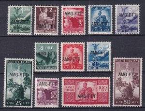 1949-50 - ITALY - TRIESTE Zone A - Sc#58-69 - MNH**