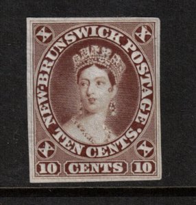 New Brunswick #9DP (Minuse & Pratt #9TC) Very Fine Goodall Die Proof