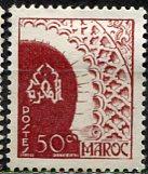 French Morocco 1949: Sc. # 249; */MH Single Stamp