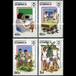 DOMINICA 1985 - Scott# 896-9 Edinburgh Awards Set of 4 NH