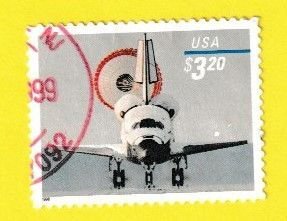 US SCOTT#3261 1998 $3.20 SHUTTLE LANDING - USED