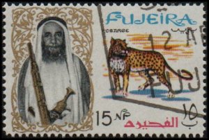 Fujeira 7 - Cto - 15np Sheik / Leopard (1964)