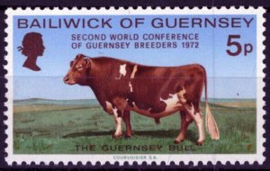 ZAYIX Guernsey 68 MNH Guernsey Breeders Bull Farm Animals 021423S97M