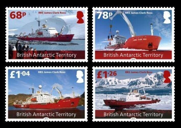 2021 YEAR- BRITISH ANTARCTIC - YEAR PACK              complet set MNH**C