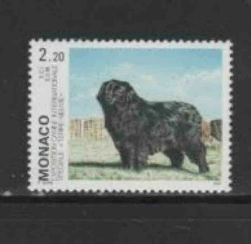 MONACO #1855 1993 INTERNATIONAL DOG SHOW MINT VF NH O.G