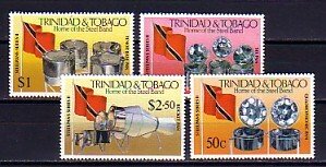 Trinidad, Scott cat. 560-563. Steel Bands issue. ^