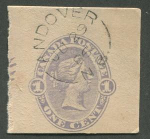 NEW BRUNSWICK SPLIT RING TOWN CANCEL ANDOVER