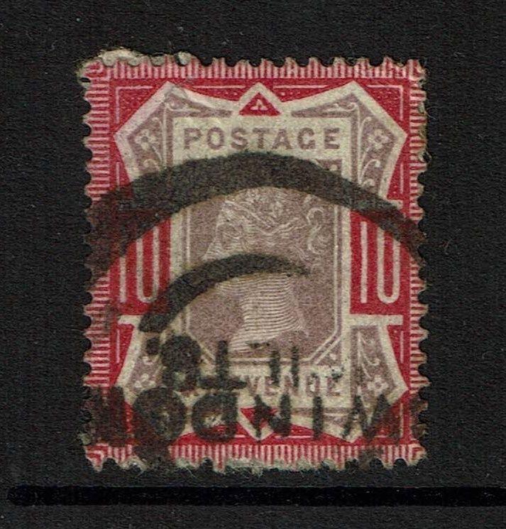 Great Britain SG# 210 - Used (Small Piece Rem) - Lot 062117