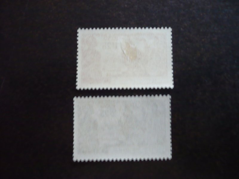 Stamps - Somali Coast - Scott# 179-180 - Mint Hinged Set of 2 Stamps