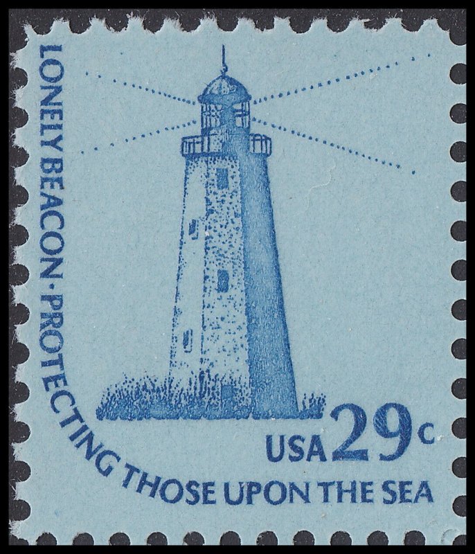 1605 29c Sandy Hook Lighthouse  MINT OG NH VF