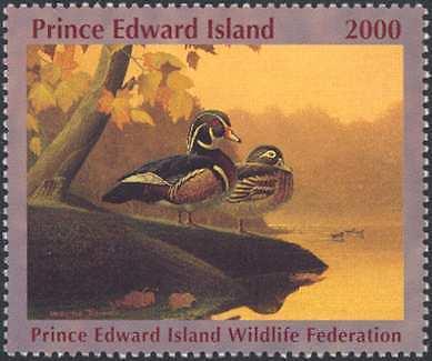 PRINCE EDWARD ISLAND  WILDLIFE STAMPS 1995-2008 (14) IN MINI BOOKLETS