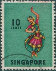 Singapore 1968 SG105 10c Dancer FU