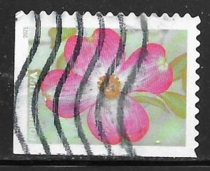 USA 5558: Pink Dogwood, off paper, used, VF