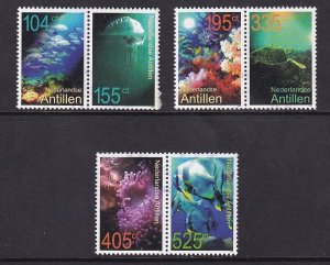 Netherlands Antilles   #1155a-1155f  used  2007  marine life