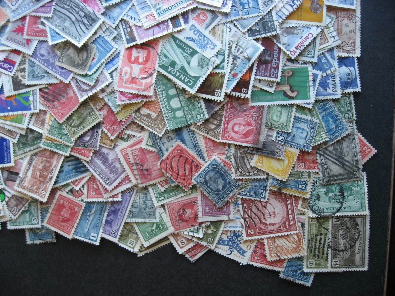 Canada 500 different used made up from collectors duplicates, check them out!