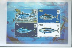 Fiji #1006  Souvenir Sheet (Fauna) (Wildlife) (Wwf)