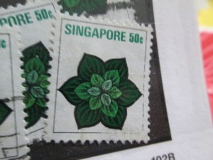 Singapore #196 used  2024 SCV = $0.25