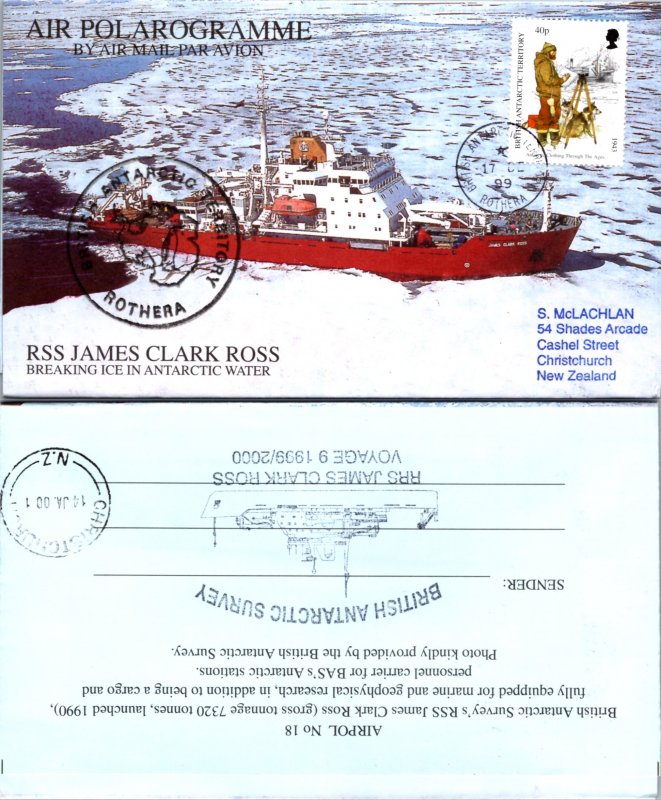 Australian Antarctic Territory, Polar, Air Letters, Ships