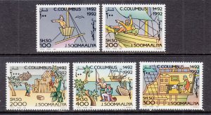 Somalia 633-637 MNH VF