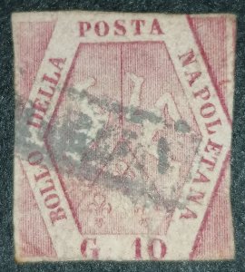 Italy 10gr 1858
