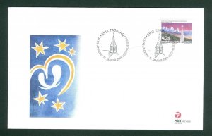 Greenland. FDC  2005. Church & School Law. Scott # 444.