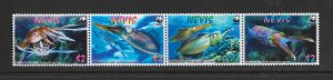 FISH - NEVIS #1574 WWF (FORMAT 2) MNH