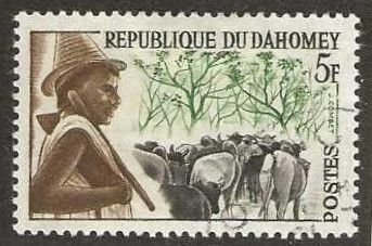 Dahomey 162 used, CTO. 1963.  (D322)