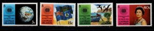 Cayman Islands Sc 510-13 1953 Commonwealth Days stamp set mint NH