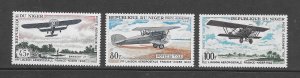 NIGER #C83-5 AIRPLANES MNH