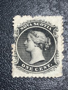 Nova Scotia Scott 8 Mint faults