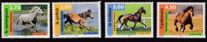 France 1998 Scott 2672-75 HORSES Complete (4)   VF/NH