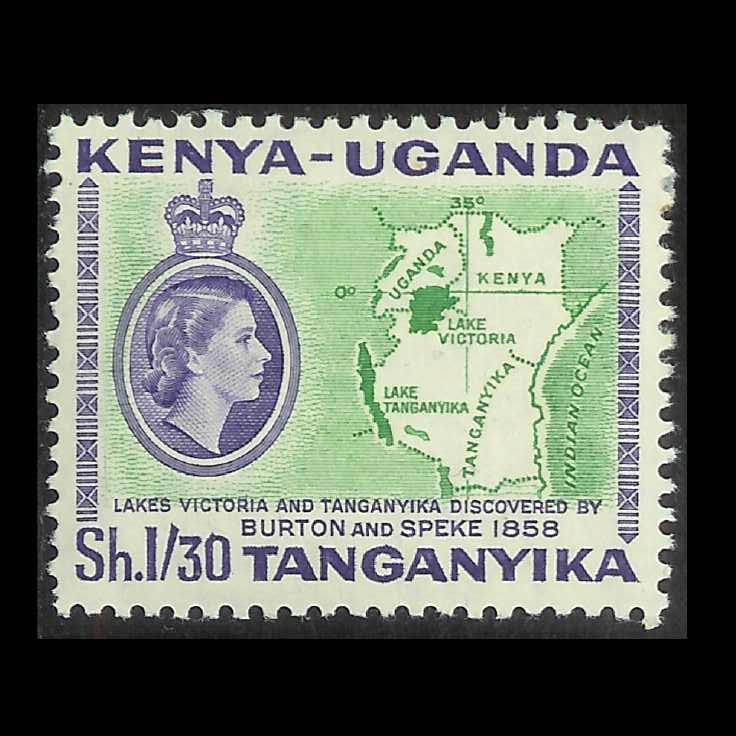 Kenya, Uganda & Tanganyika - KUT - Scott # 119 MH