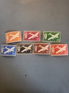 Stamps Somali Coast Scott #C1-7 never hinged