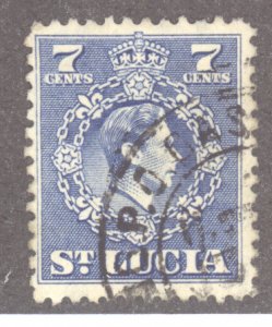 St. Lucia, Scott #141, Used