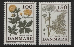 DENMARK 609-610 MNH,