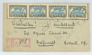 Estonia 34 1919 Ships, registered Tartu-Greifsvald (Germany)