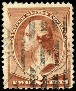 U. S. Scott #210 - Used - VG/F Condition