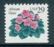 2486 29c Afican Violet Fine MNH BPS