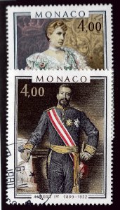 Early Monaco Scott #1246 & 1247 Used VF...Tough to buy at these prices!