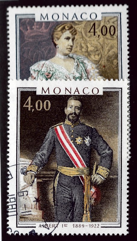Early Monaco Scott #1246 & 1247 Used VF...Tough to buy at these prices!