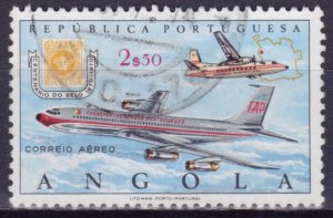 Angola, 1970, Airmail, Postage Centenary, #C36, used