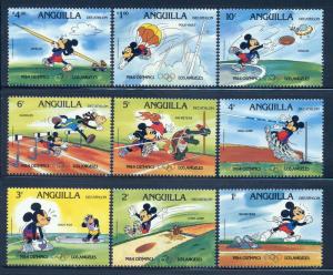 ANGUILLA SC# 559a-67a VF MNH 1984