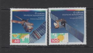 Germany #1642-43 (1991 Europa Space set) VFMNH  CV $2.60