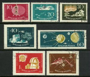Hungary #1212-8 Canceled Set