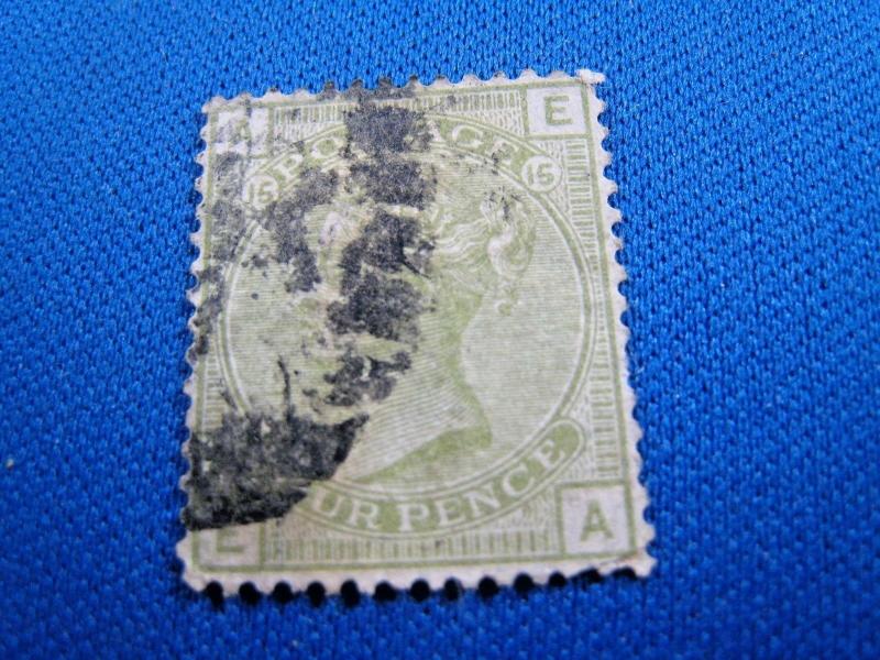 GREAT BRITAIN  -  SCOTT #70  -  Used      (brig) 