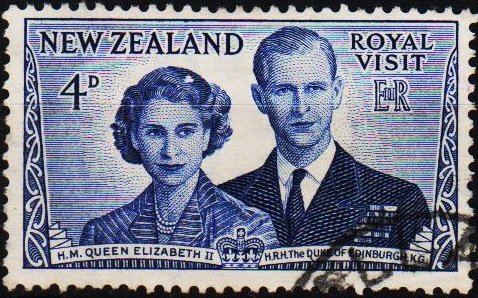 New Zealand. 1953 4d S.G.722 Fine Used