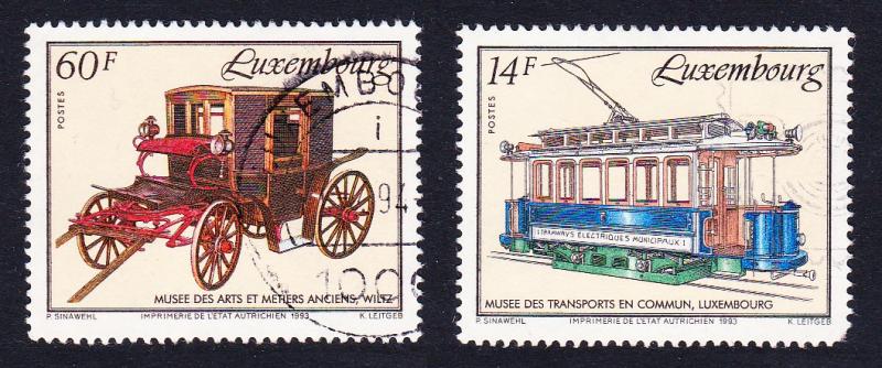 Luxembourg Horse-drawn Carriage from museum 1v canc SG#1363 SC#906 CV£3.75